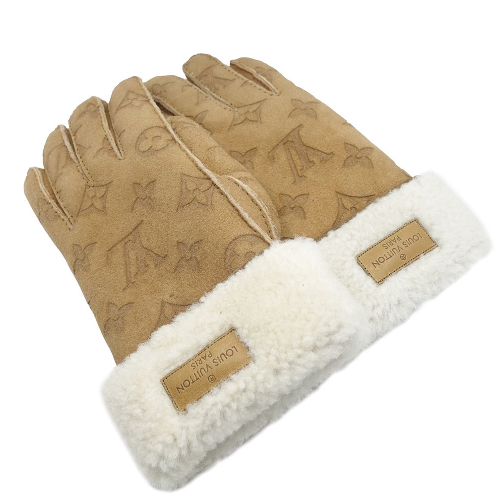 ルイヴィトン モーフル コンスタンス ニット ミトン 手袋 グローブ