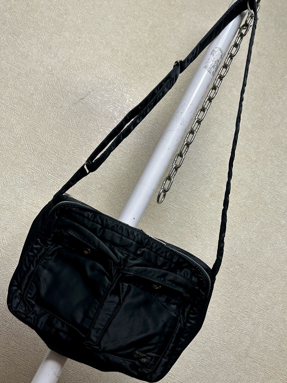 希少アーカイブオールドPORTER90,sメッセンジャーナイロンバッグBLACK