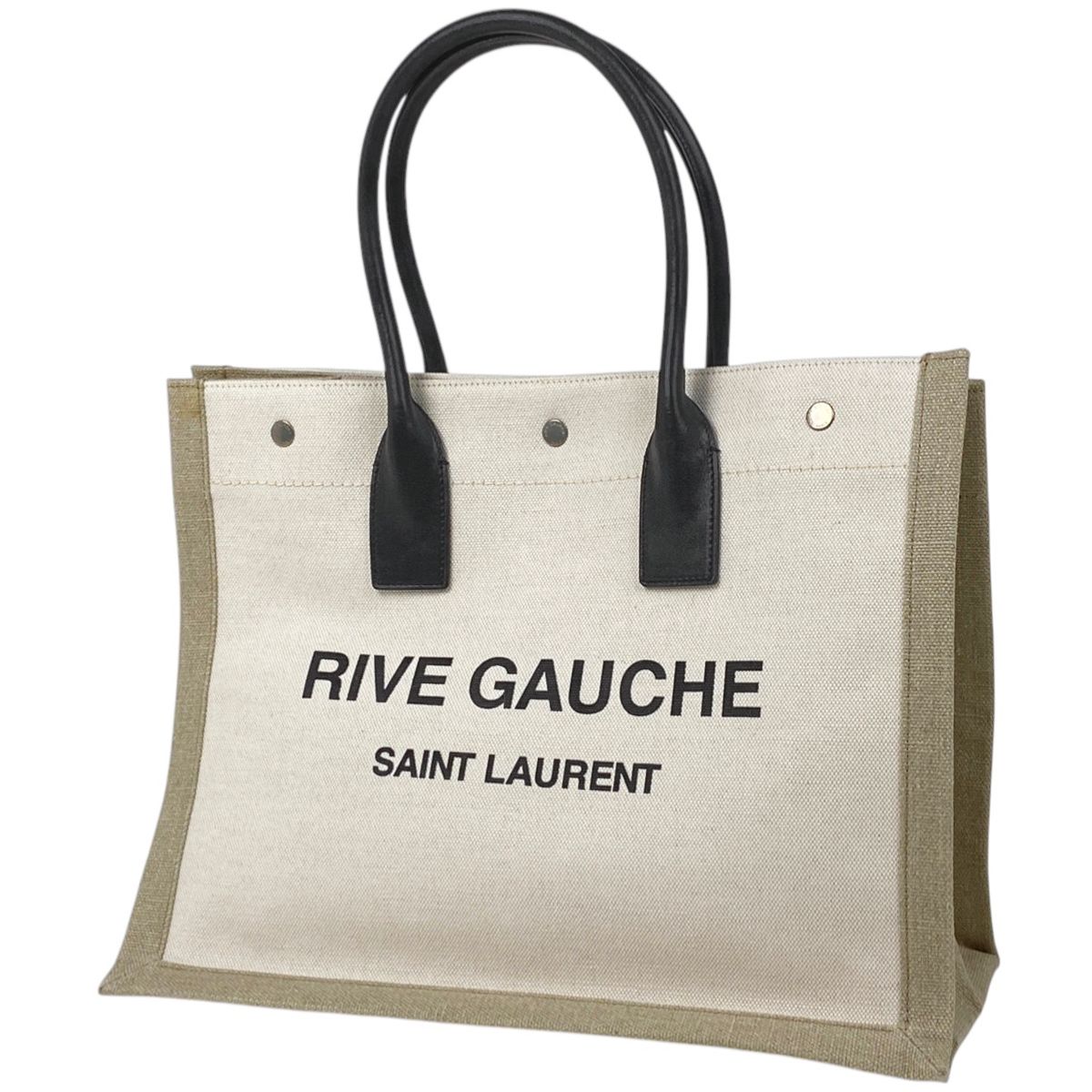 Saint Laurent■サンローラン ロゴ キャンバス トートバック サンローラン トートバッグ コピー サンローラン 使いやすい