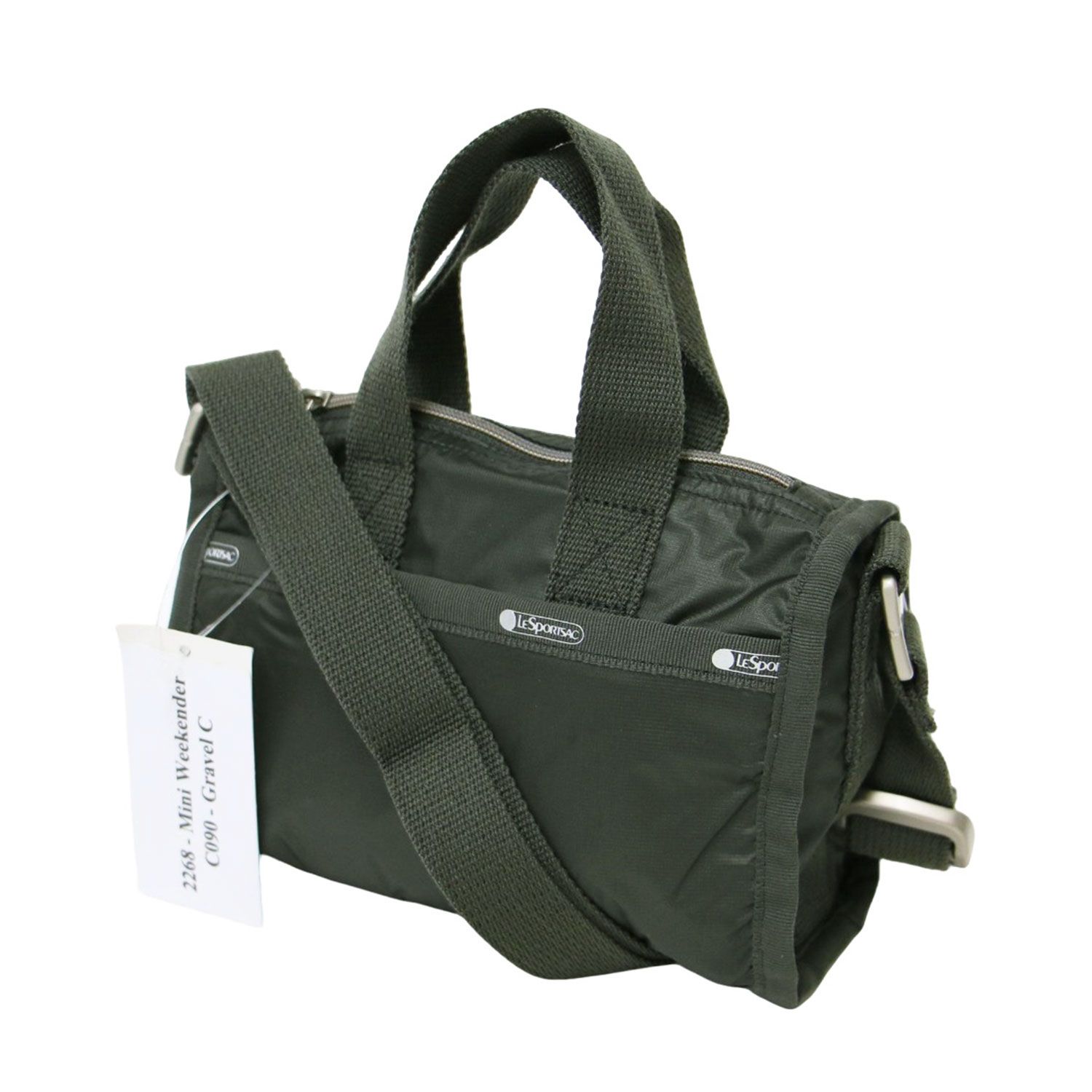 新品】LeSportsac レスポートサック バッグ カーキ | ミニ 