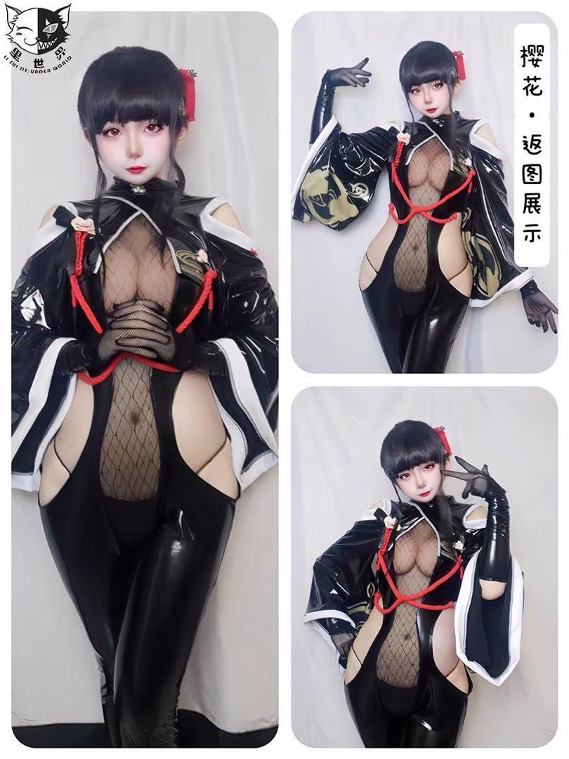 勝利の女神 NIKKE サクラ 黒夜密行 コスプレ衣装※ウ - メルカリ