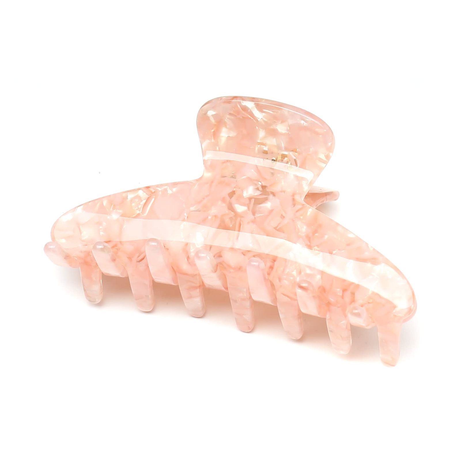 数量 髪留め クリップ バンスクリップ ピンク しっかりとまる ヘア ヘアクリップ 大人 中くらい 韓国 レディース QinGoo 1本 8 5 cm 4 cmPink