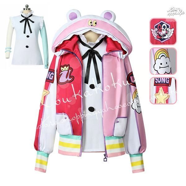 海賊王 劇場版 ONE PIECE FILM RED 風 ワンピース フィルム レッド UTAウタ コスプレ衣装 ウィッグ cos靴 cosplay コスチューム 変装 仮装