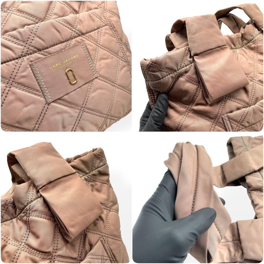 美品　MARC JACOBS マークジェイコブス　キルティングトートバッグ 超美品 マークジェイコブス マザーズバッグ キルティング トート