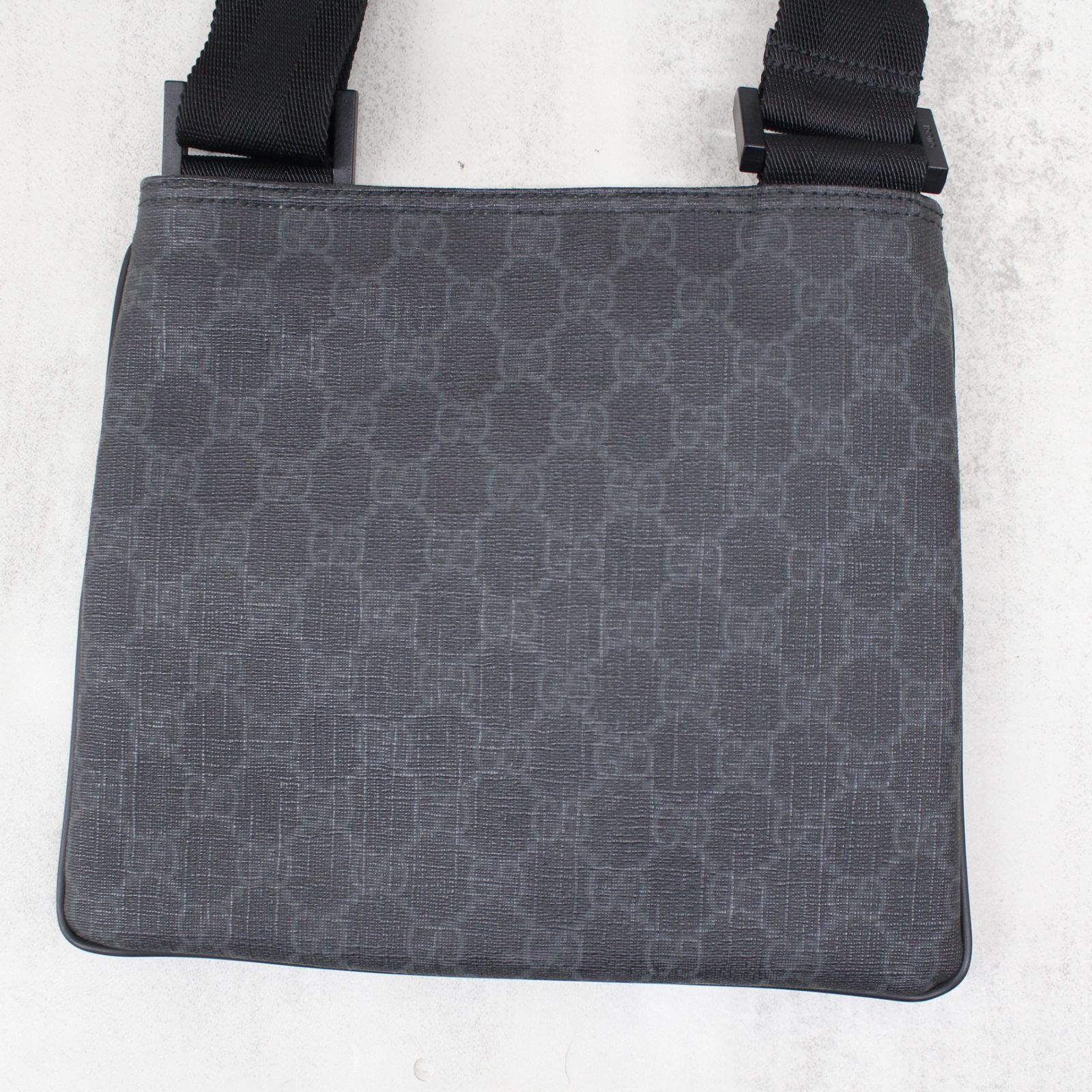 S014)【美品】GUCCI/グッチ GGスプリーム ショルダーバッグ ポシェット 