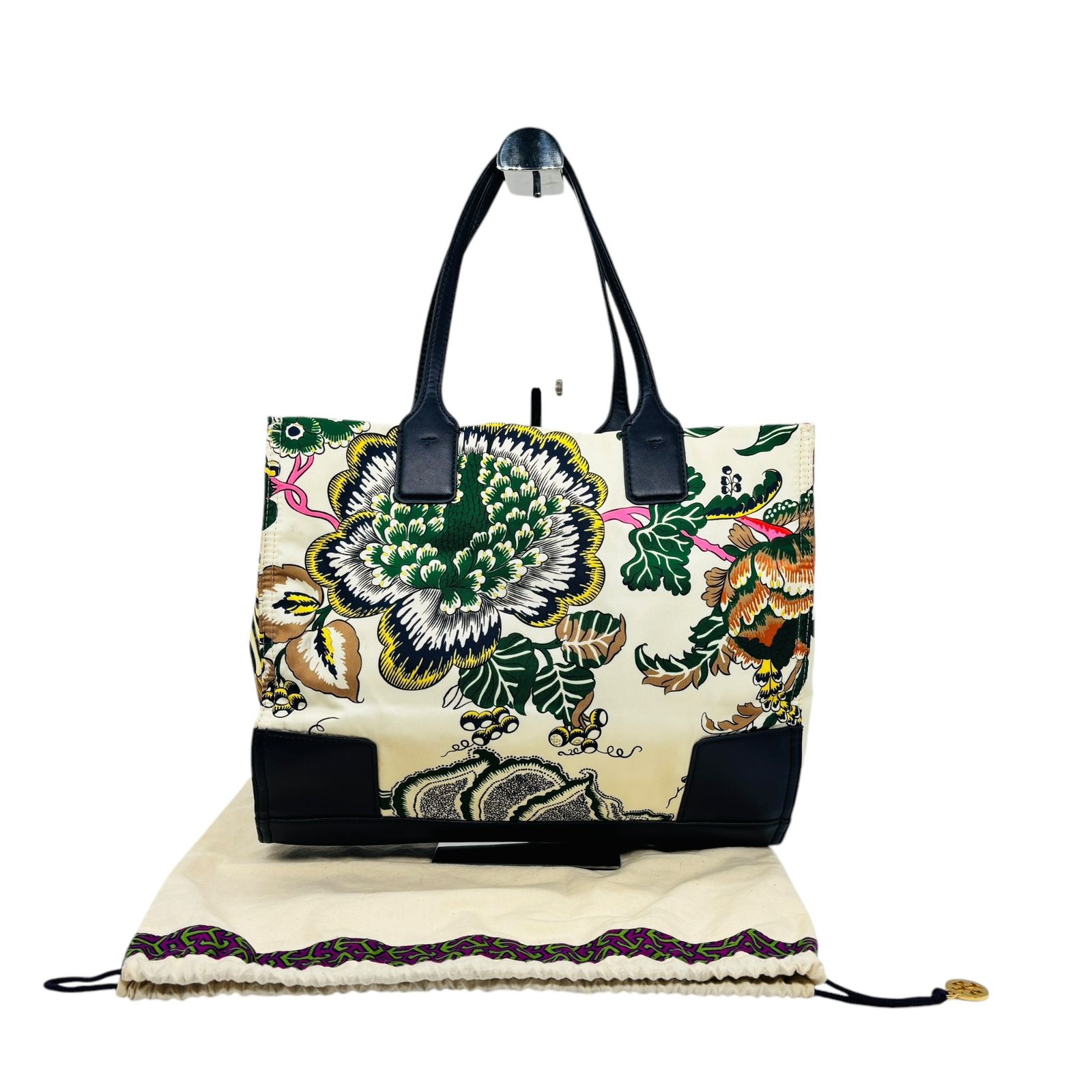 極美品 TORY BURCH トリーバーチ エラ トートバッグ ボタニカル花柄 エラ チェーン トート: レディース トートバッグ | Tory Burch JP