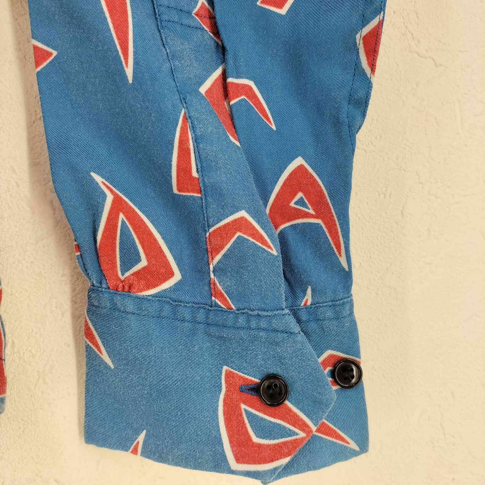 ネオンサイン NEON SIGN 17SS オープンカラー ブレーカーシャツ メンズ 