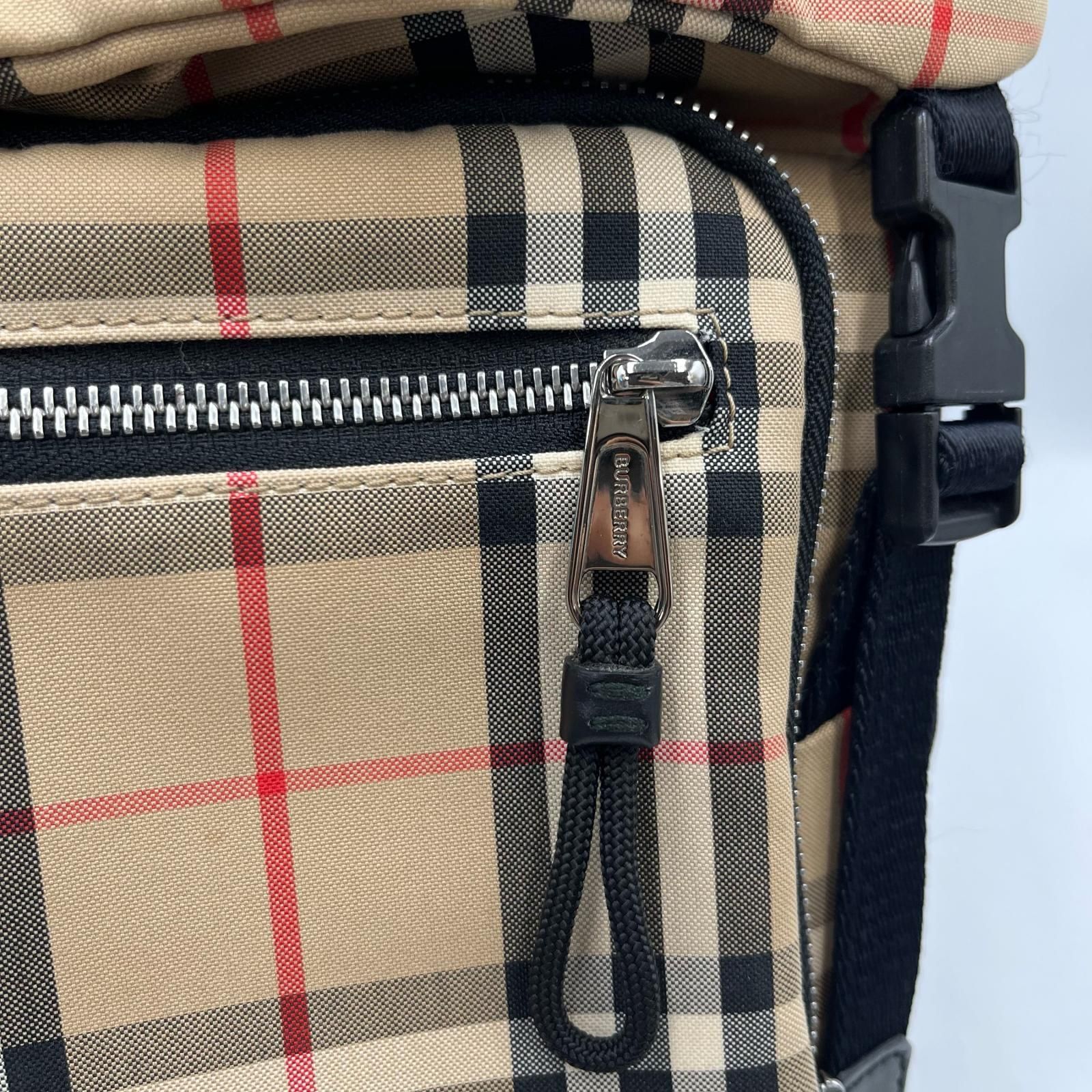 バーバリー BURBERRY ウエストバッグ ボディバッグ ベルトバッグ 8014430 ポリエステル ベージュ メンズ KARIMZIABAT_FR