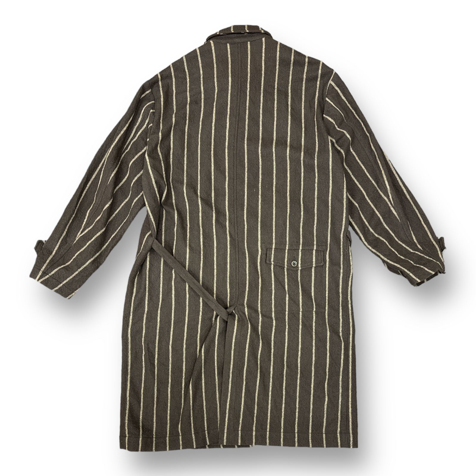 定価190300円 美品 UMA WANG 20AW Cyrus Coat サイラス ストライプ 