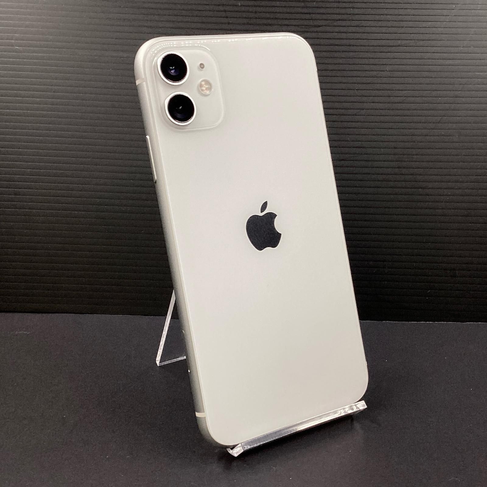 【匿名配送】iPhone 11 ホワイト 64G SIM au 美品 SIMロック解除済】au iPhone11 A2221 (MWLU2J/A) 64GB ホワイト