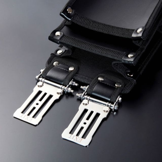 NEXT WORKERZ WORKERZ EXIT 薄型腰袋2段 S EXTUKB02SBK 工具 ツールケース ケース ホルダー 腰袋 ネクストワーカーズ ワーカーズイグジット EXT-UKB02SBK