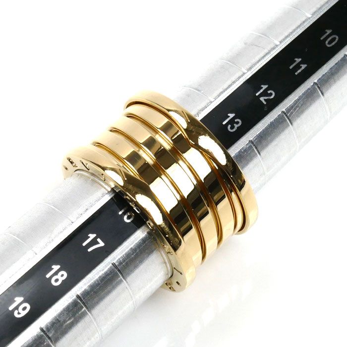 BVLGARI ブルガリ K18YG イエローゴールド B-ZERO1 5バンド 生誕20周年