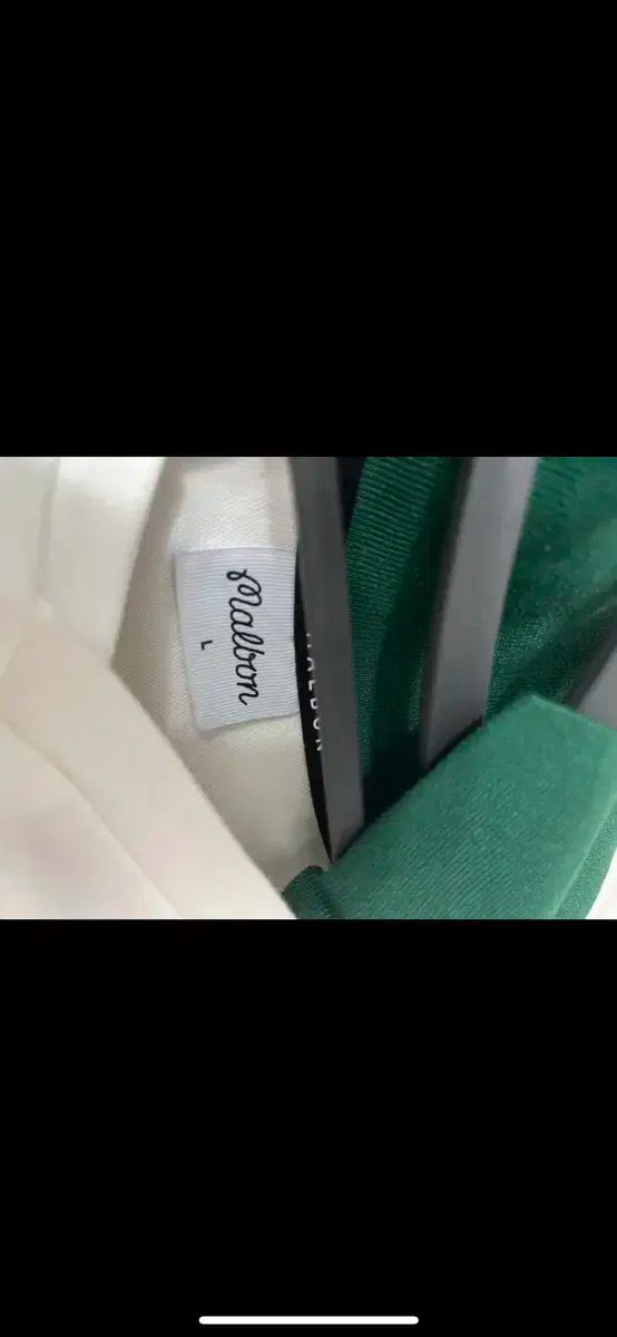 中古 マルボンゴルフ 白 長袖 Tシャツ L