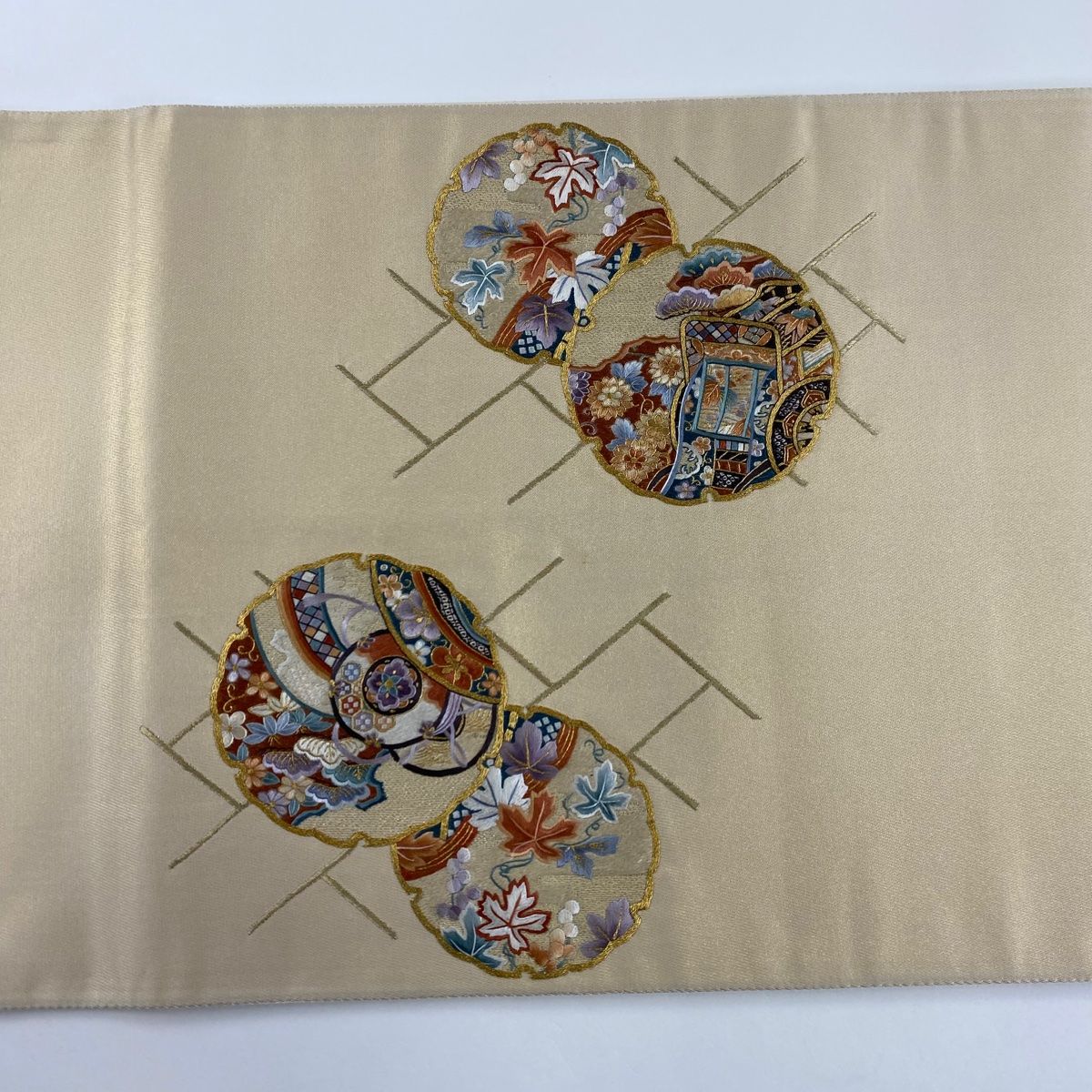 正絹 袋帯 相良刺繍帯 帯 【公式通販】