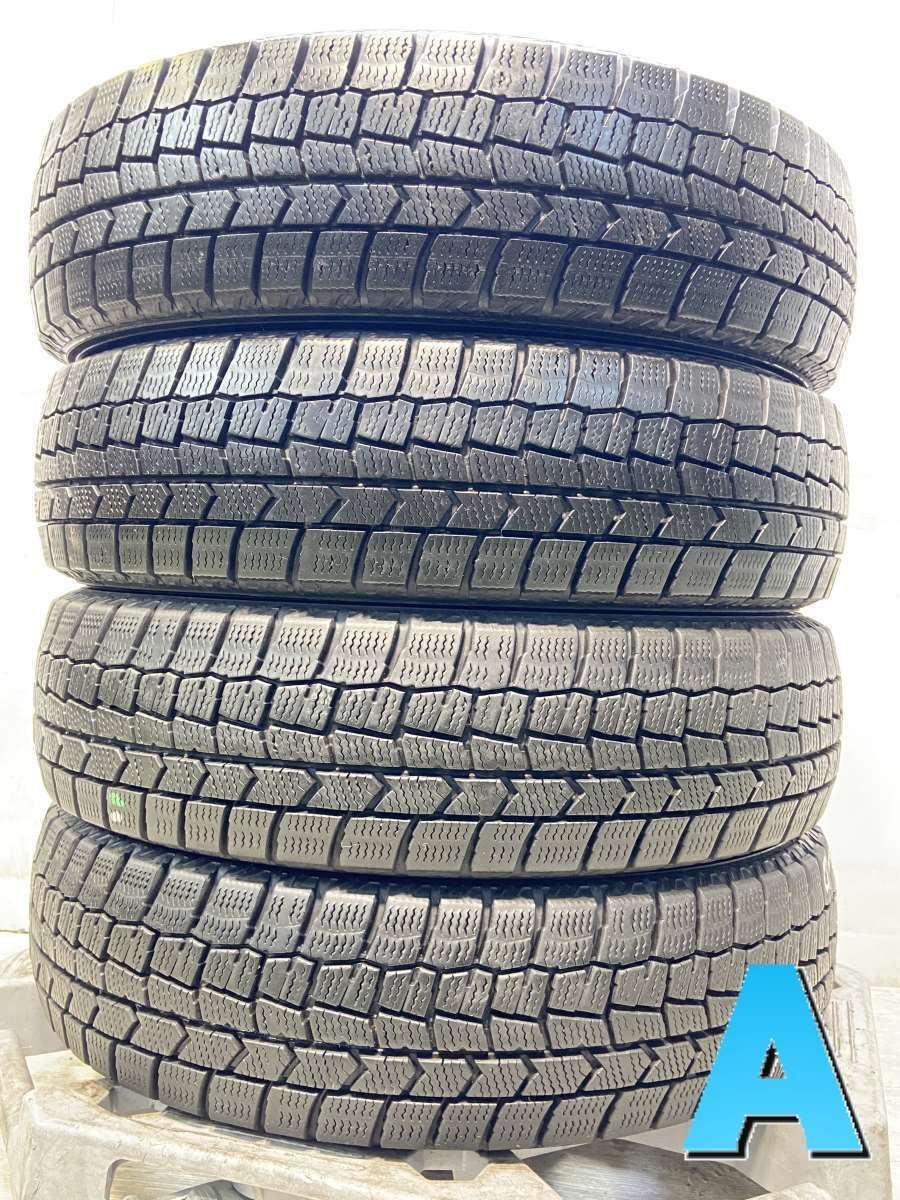 155/65R14  nダンロップ ウィンターマックス WM02 n中古タイヤ スタッドレスタイヤ 4本セットn w14241023026