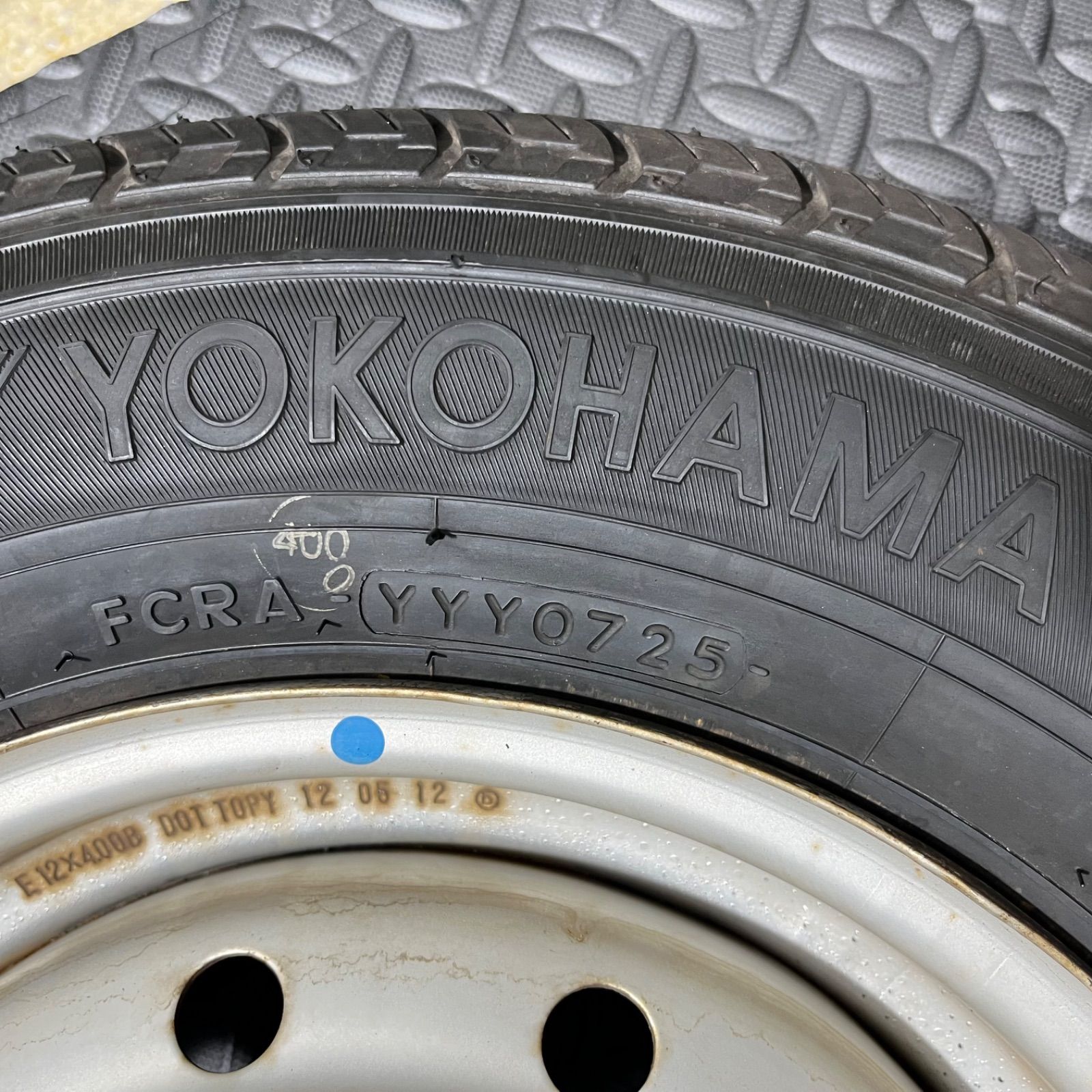 25年製 145R12 6PR LT ヨコハマ JOB RY52 キャリィ エブリィ 夏タイヤ サマータイヤ FFCRYSTALESIA_COM