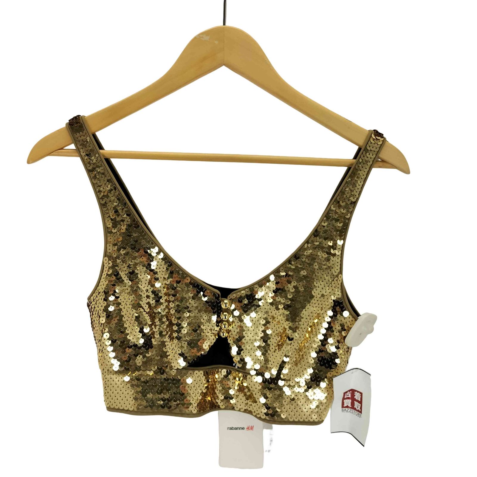 H&M - H＆M(エイチアンドエム) rabanne スパンコールビスチェ レディース エイチアンドエム H＆M rabanne スパンコールビスチェ