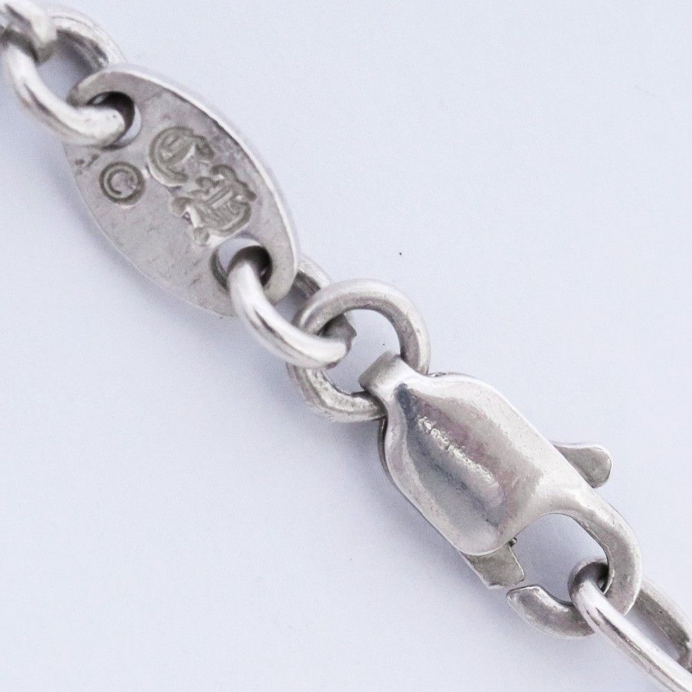 CHROME HEARTS ネックレス ロールチェーン 18インチ シルバー - メルカリ