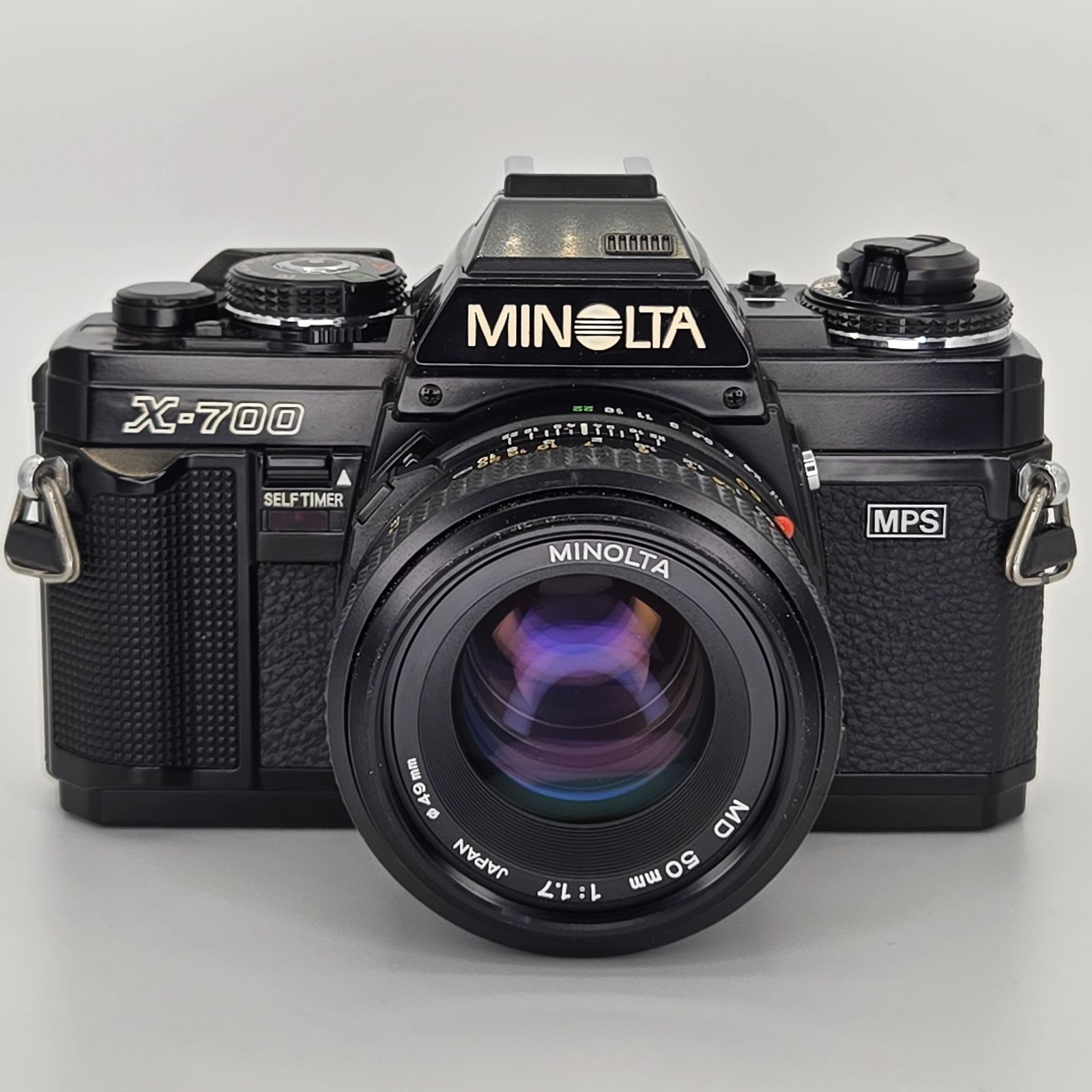 MINOLTA ミノルタ X-700 MPS + MD 50mm f1.7 フィルムカメラ 動作確認済