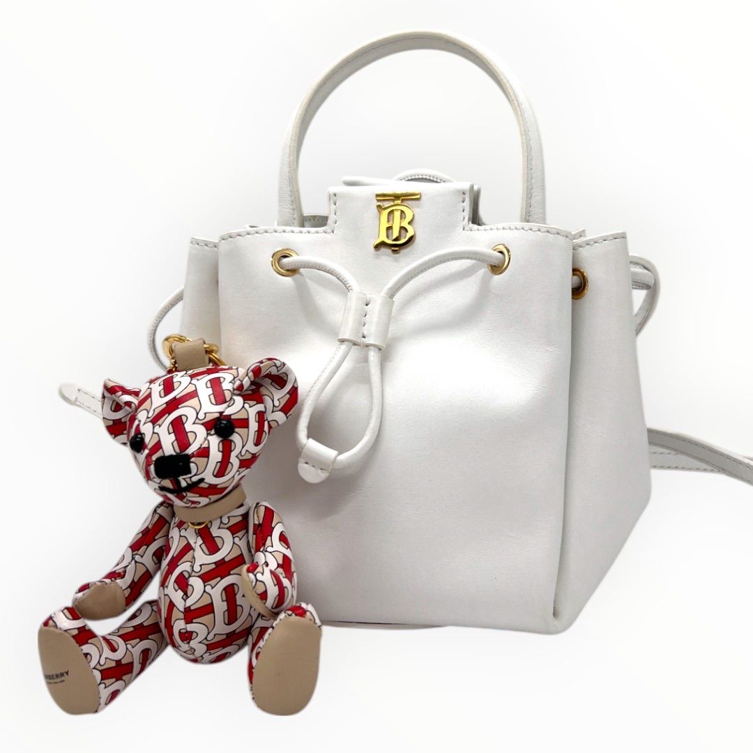 極美品 BURBERRY バーバリー レザー 2WAY ハンドバッグ トーマス 極美品 BURBERRY バーバリー レザー 2WAY ハンドバッグ トーマス
