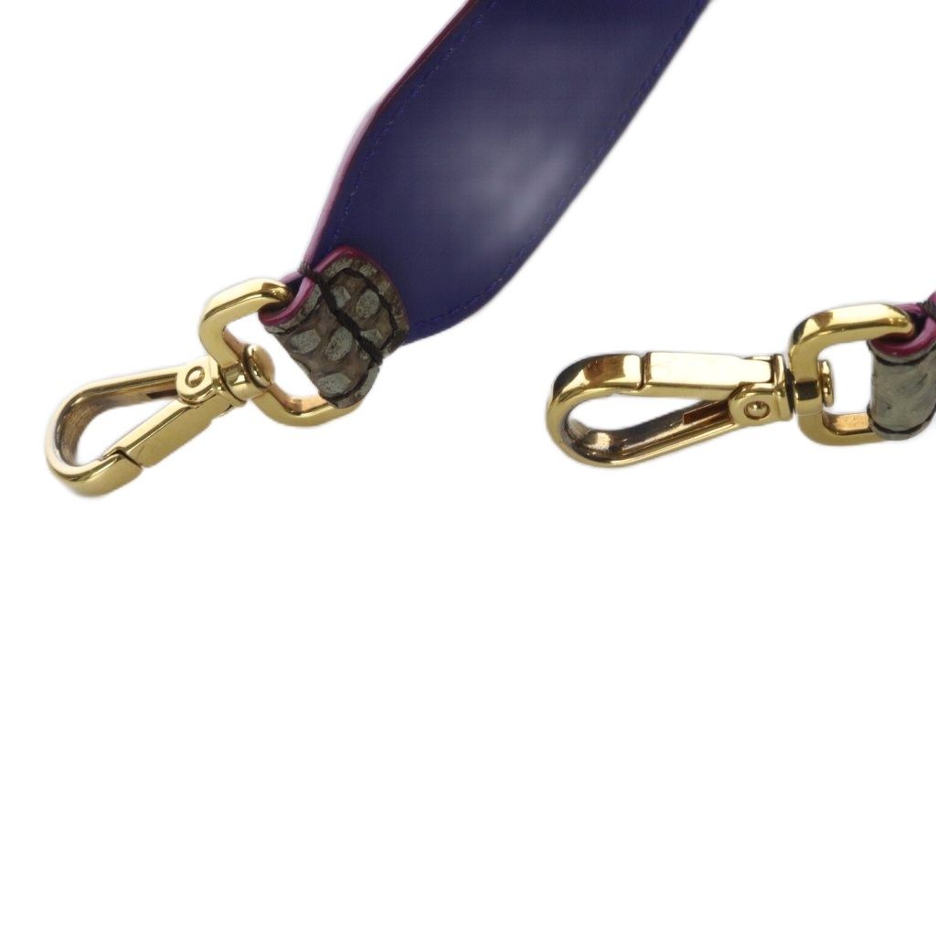 ⭐️美品⭐️ フェンディ ストラップユー ショルダーストラップ パイソン フェンディ FENDI ストラップユー ショルダーストラップ