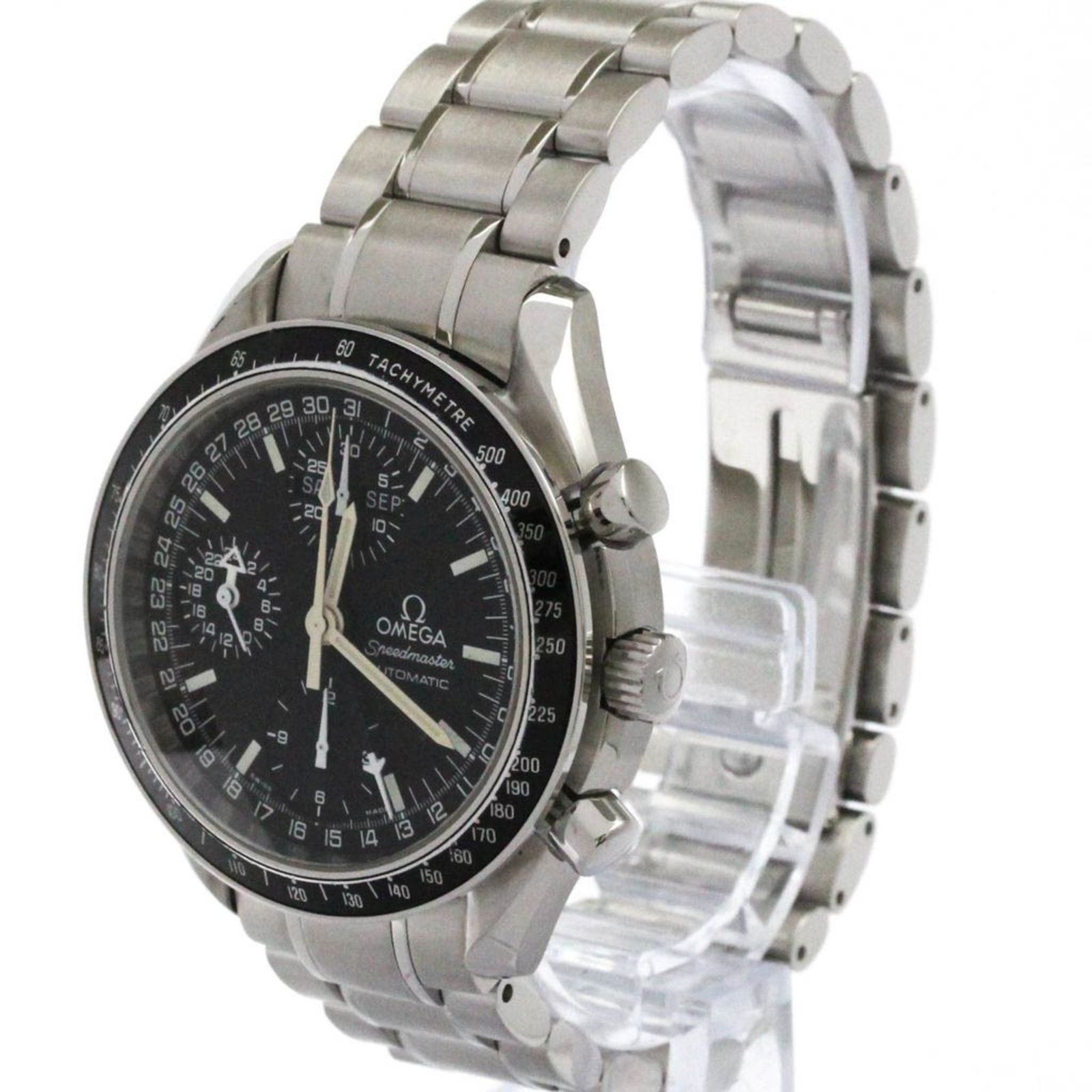 オメガ OMEGA スピードマスター マーク40 ステンレススチール 自動巻き メンズ 時計 3520 50 外装仕上げ済み