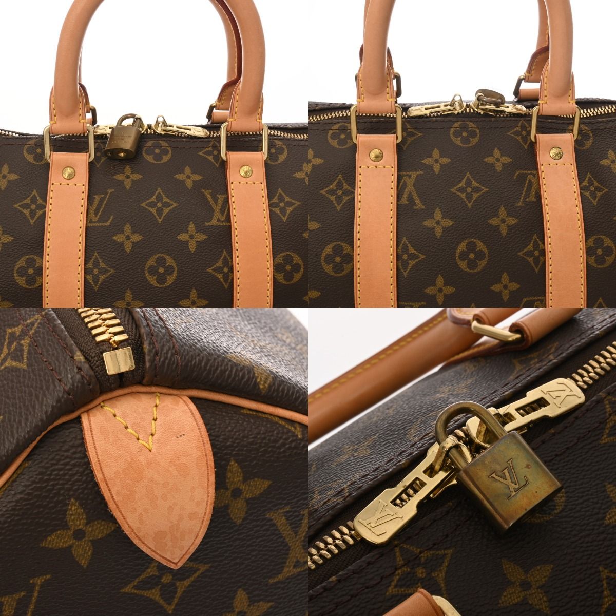 Louis Vuitton ボストンバッグ キーポル45【ファスナー1つ破損
