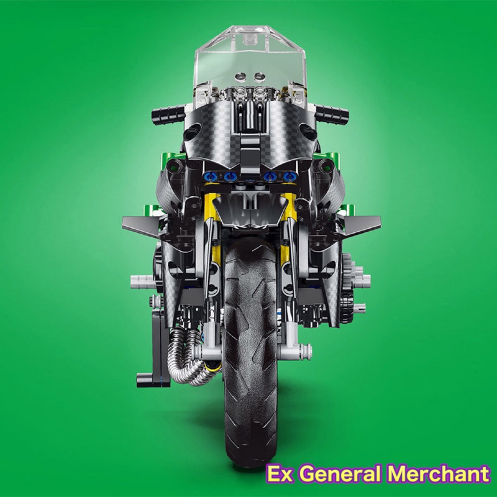 ブロックのおもちゃ レゴ（LEGO） テクニック 互換 KAWASAKI H2R - メルカリ