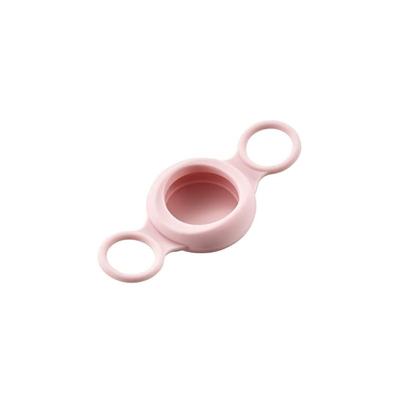 【特価商品】エレコム 傘・杖向け シリコンケース AirTag用 ホルダータイプ 【 傘や杖の置き忘れ防止 】 ピンク AT-UMSCPN