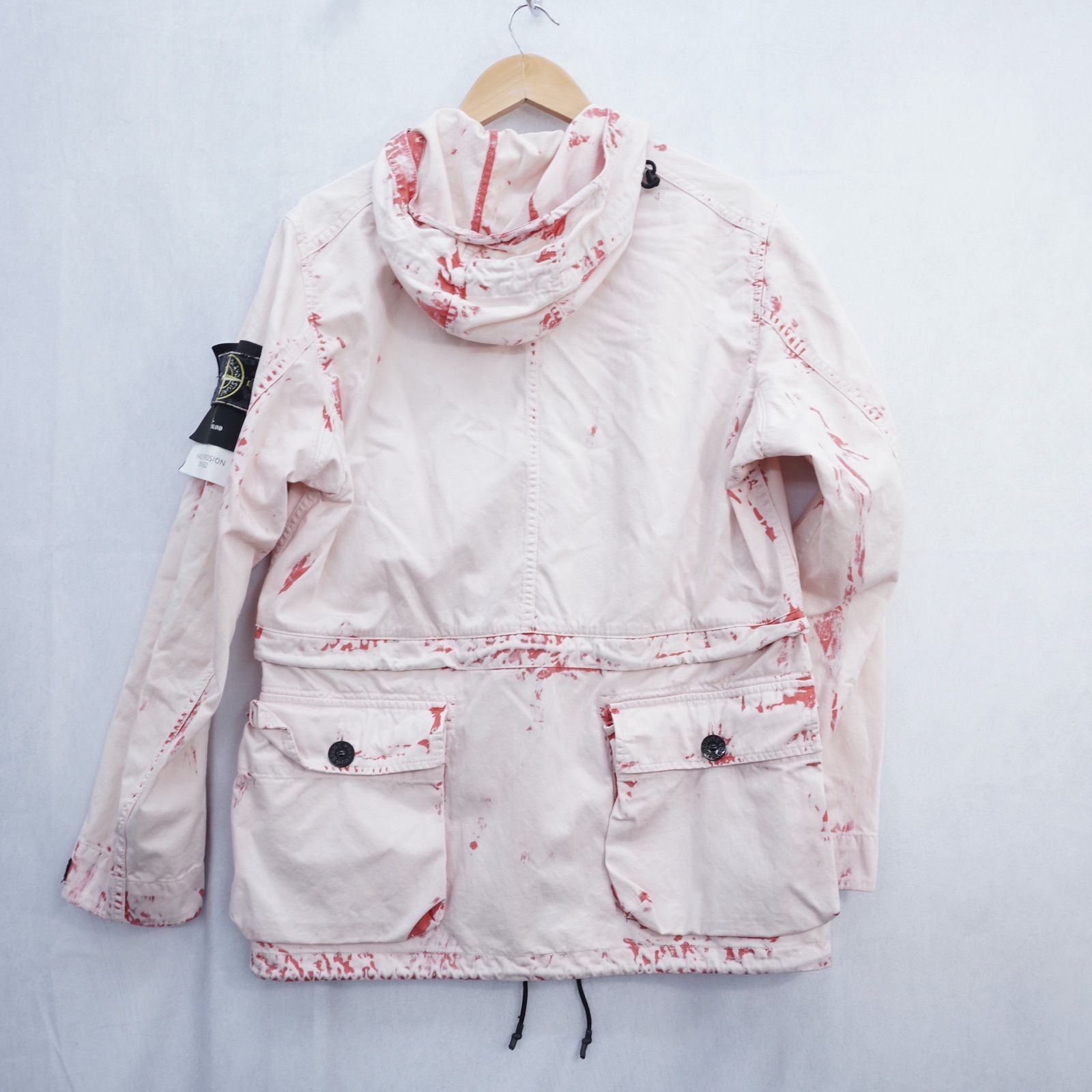 STONE ISLAND 17SS HAND CORROSION ON RASO JACKET - メルカリ
