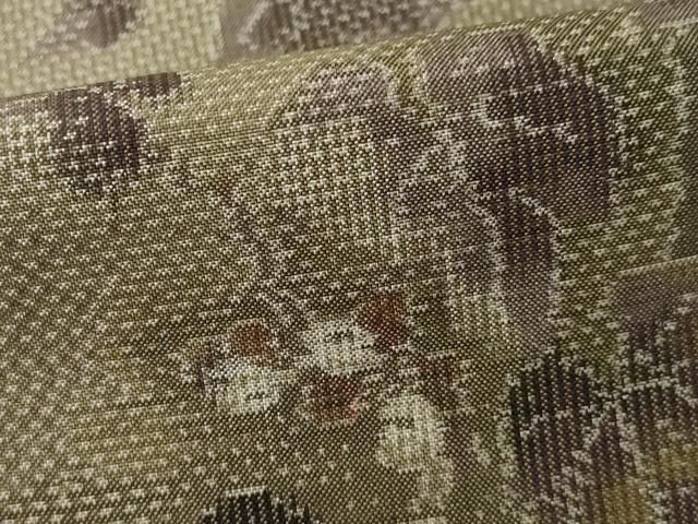 平和屋着物○都喜ヱ門 本場大島紬 一元7マルキ 総絣 蔦草文 藤絹 平和屋着物○都喜ヱ門 本場大島紬 一元7マルキ 総絣 蔦草文 藤絹