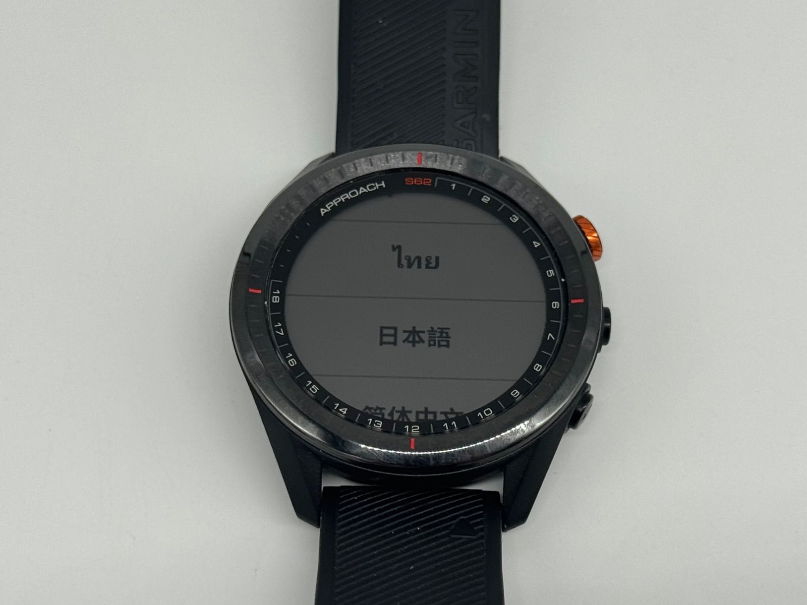 Approach S62 Black ゴルフGPSウォッチ 美品】Garmin ガミン Approach
