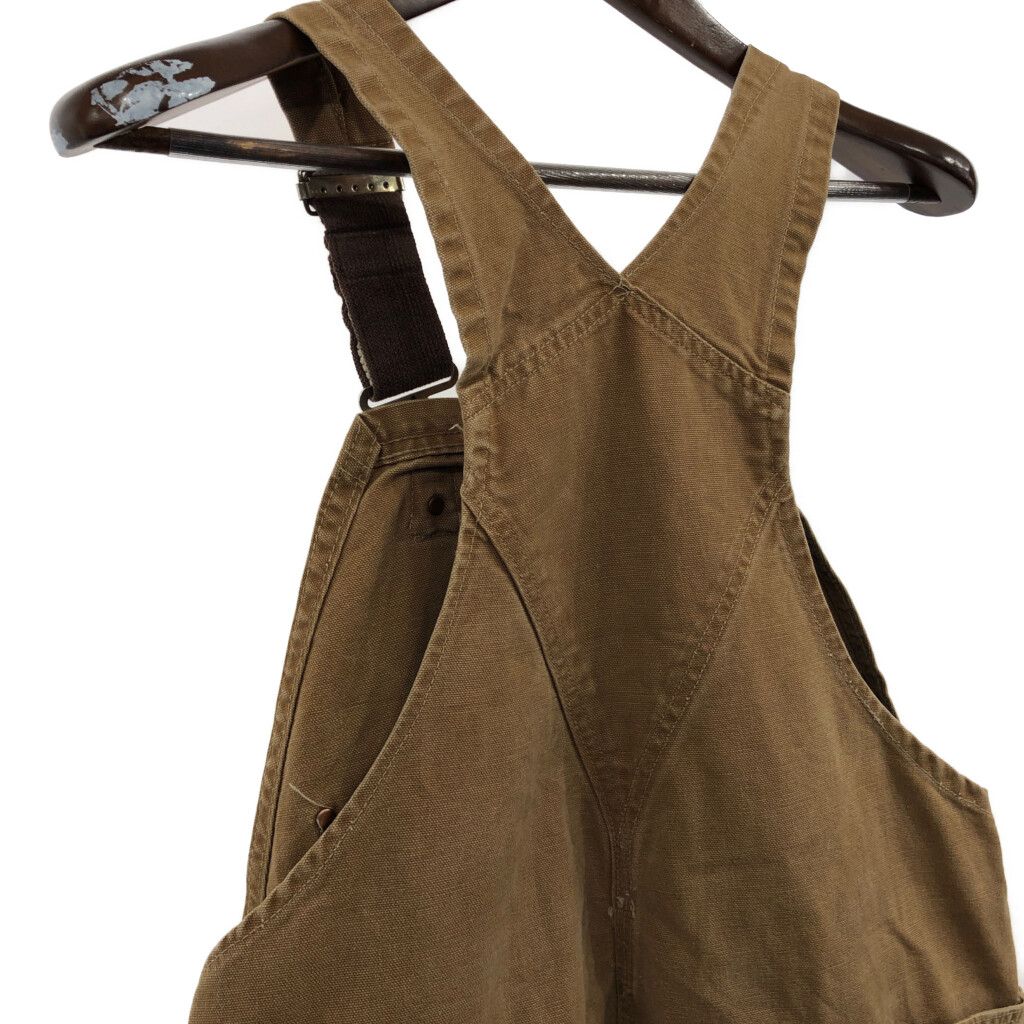 80ｓ　古着　USA製　カーハート　100周年　ダブルニー　オーバーオール 80's Carhartt ダブルニー！ ダックオーバーオール USA製 240720