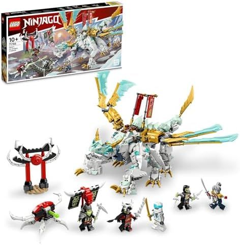 レゴ LEGO ニンジャゴー ゼンのアイスドラゴン おもちゃ 玩具 プレゼント 誕生日 ブロック クリスマス 男の子 女の子 子供 10歳 11歳 12歳 小学生 対戦 ロボット 71786