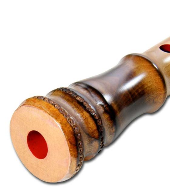 現状品】胡蝶宝 尺八 合竹 曲管 節あり 焼印あり 琴古流 1.8尺 楽天