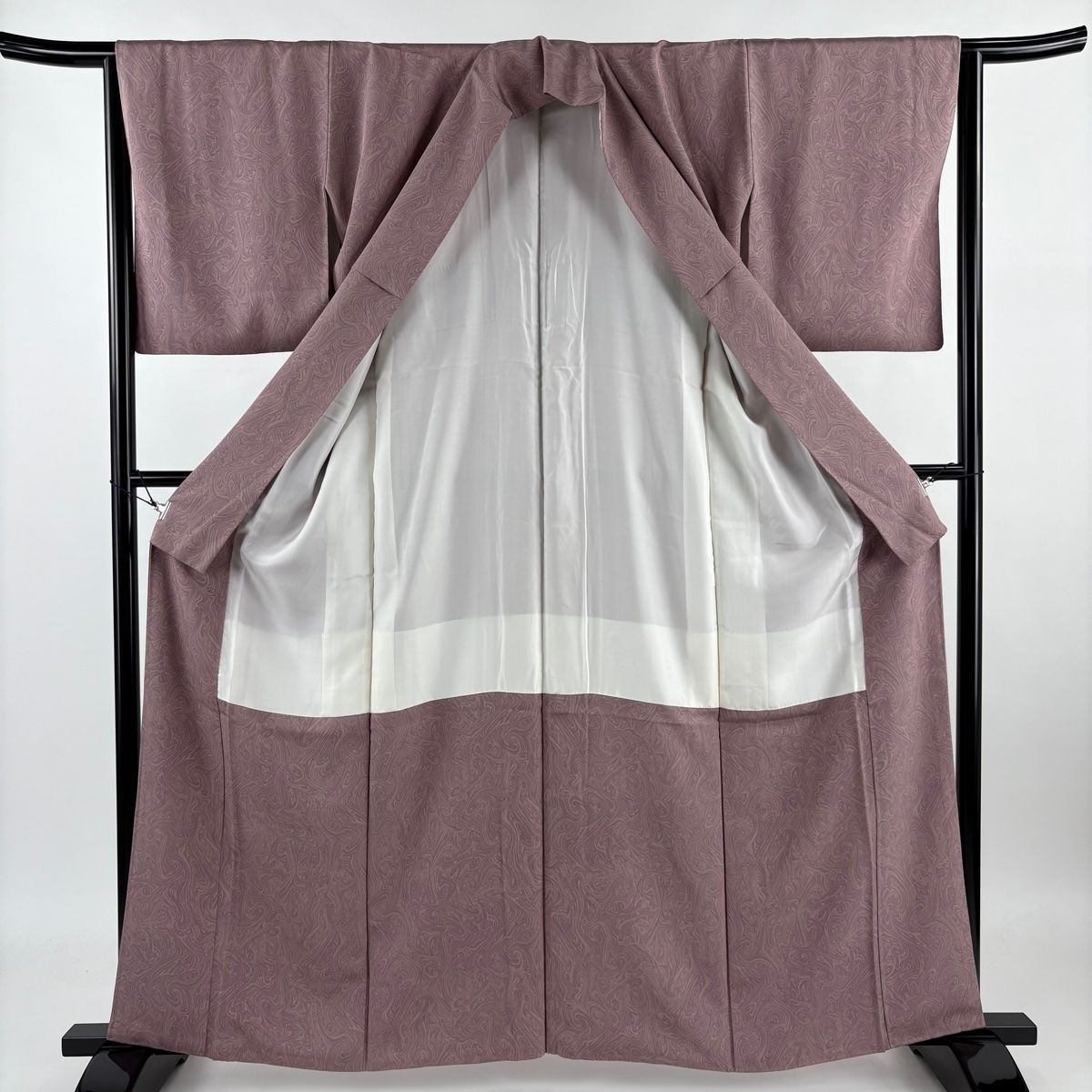 美品正絹袷江戸小紋四役(行儀)鈴乃屋紬セット