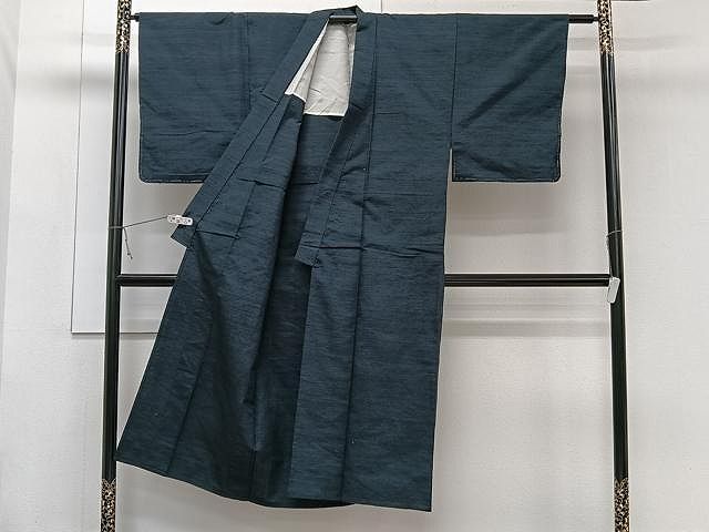 平和屋着物●男性　紬　アンサンブル　革色　さが美扱い　正絹　逸品　未使用　DAAV1347tw 平和屋着物○男性 紬 アンサンブル 革色 さが美扱い 正絹 逸品 未使用