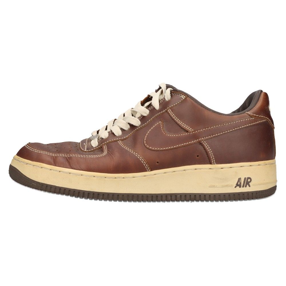 NIKE (ナイキ) AIR FORCE 1 PREMIUM エアフォース ワン プレミアム ローカットスニーカー ブラウン US10/28cm 309096-211