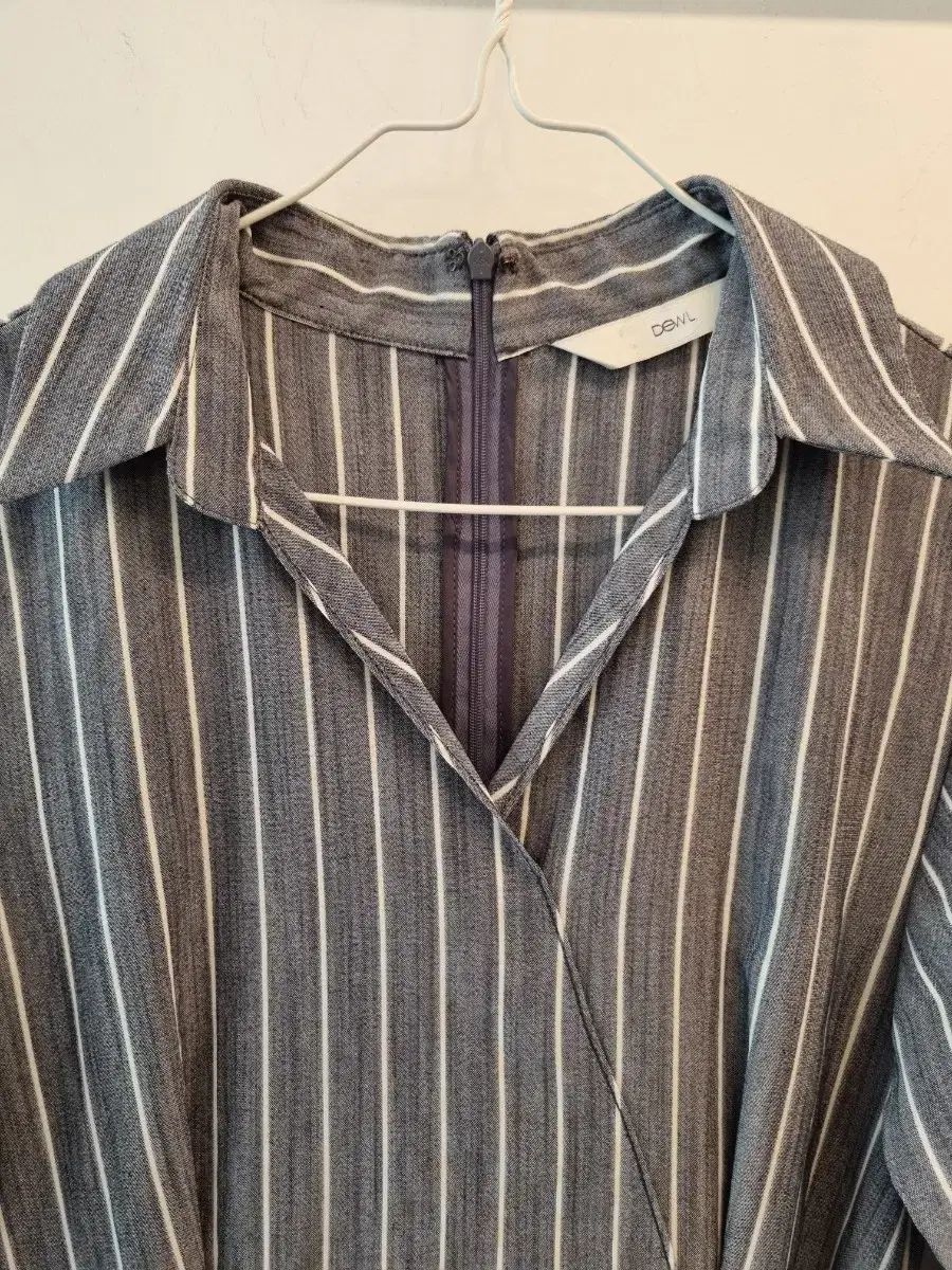 DEWL ストライプ ラップワンピース 55