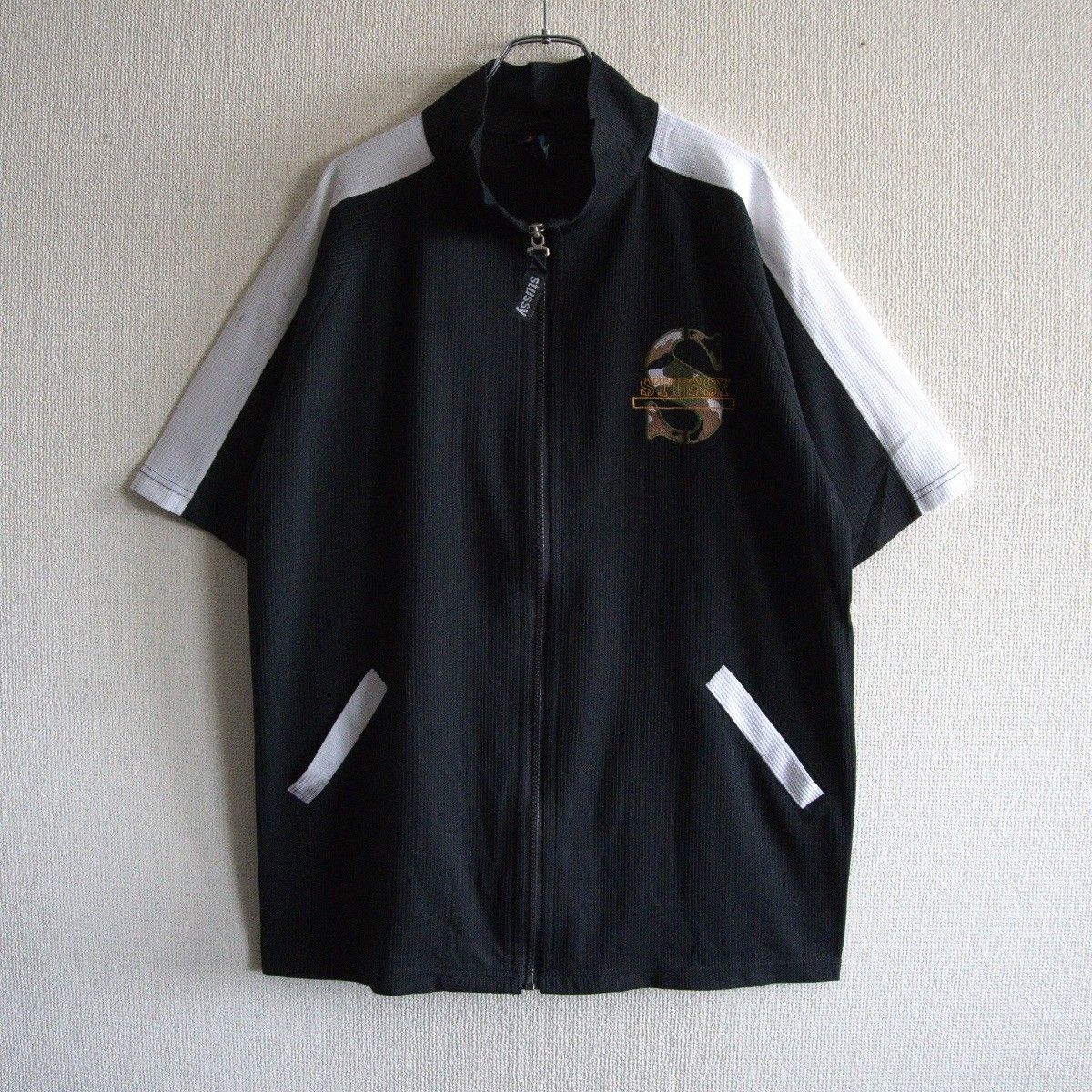 old stussy 90s ビンテージ ジャケット パンツ セットアップ STUSSY - 希少ヴィンテージUSA製90年代OLD STUSSYジャケット