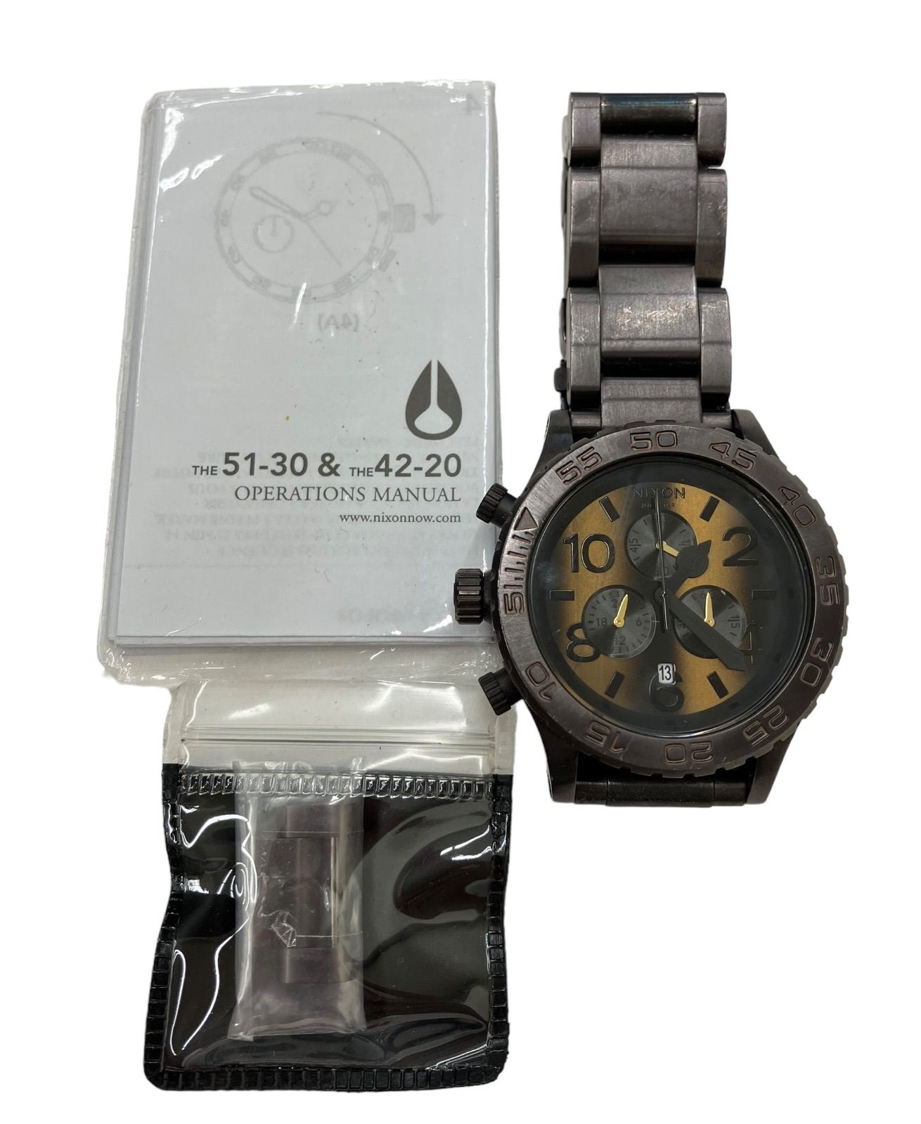 186000 NIXON 腕時計 42-20   CHRONO  