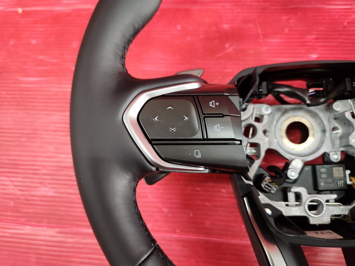 レクサス 20 NX250 バージョンL 純正 レザーハンドル AAZA20 新車外し品 864A1-78040 パドルシフト ステアリング FFCRYSTALESIA_COM