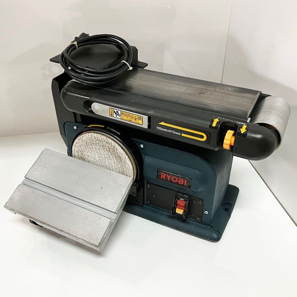 に.ec北海道旭川市発直接引渡し限定品 RYOBI BDS-1000ベルトジスクサンダ