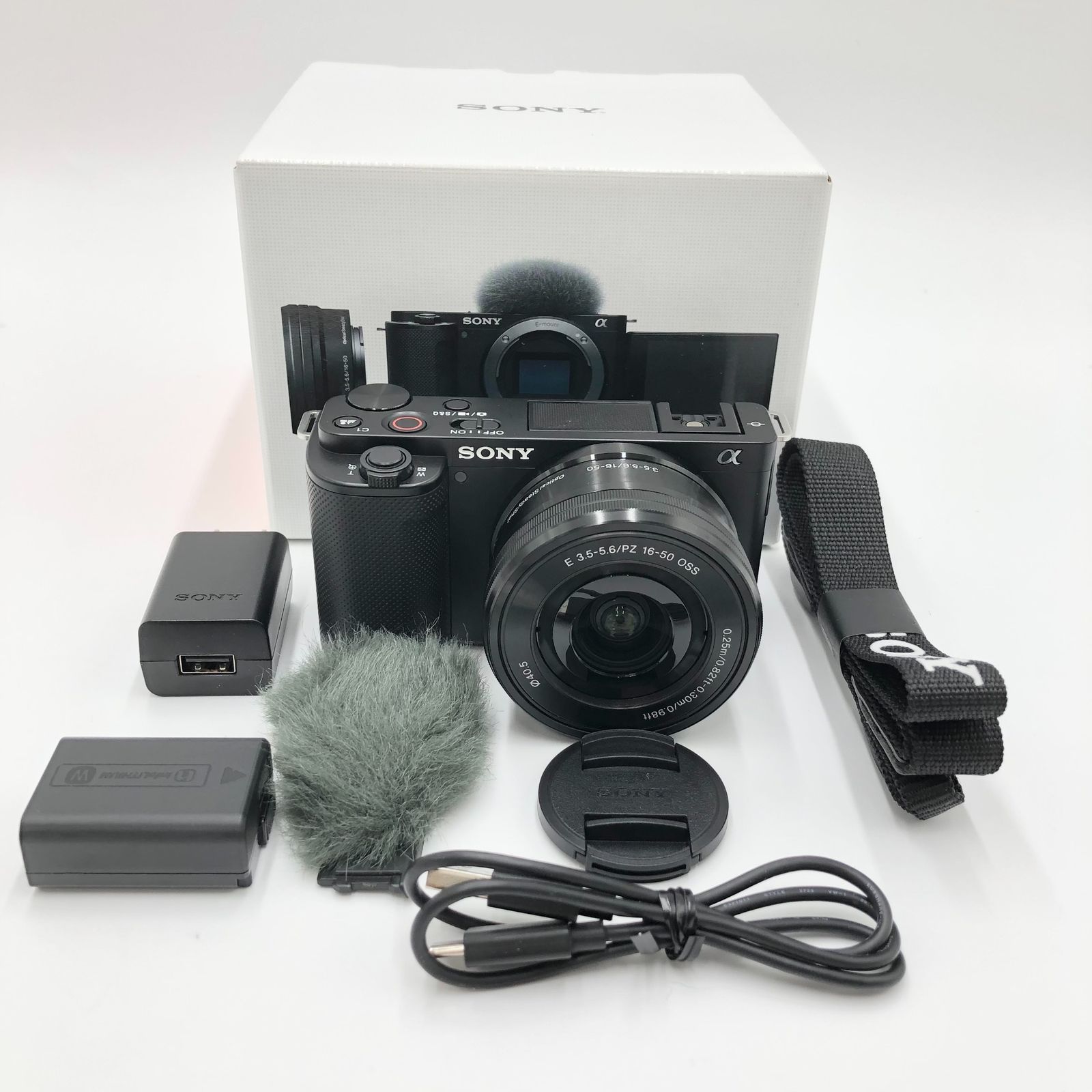 SONY(ソニー) Vlog用カメラ レンズ交換式VLOGCAM APS-C ミラーレス一眼 