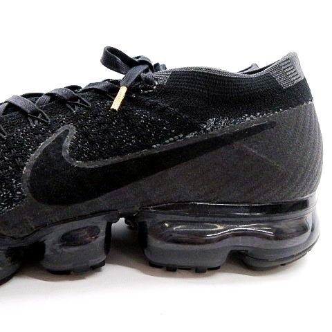 Nike air vapormax on sale flyknit triple black 2.0