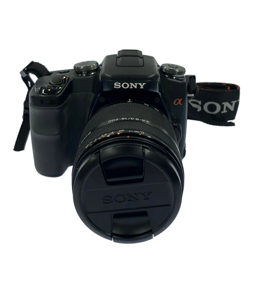 SONY ソニー α100 DSLR-A100 ズームレンズキット ブラック 訳あり