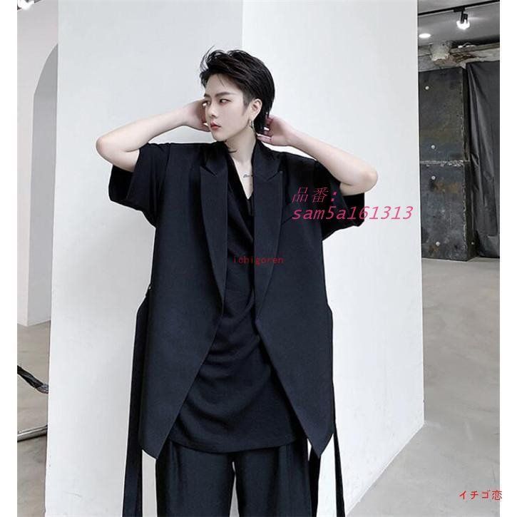 ベスト メンズ ジレベスト 夏 ホスト サマージャケット ノースリーブ 個性的 am5a161313 NICORILABO_COM