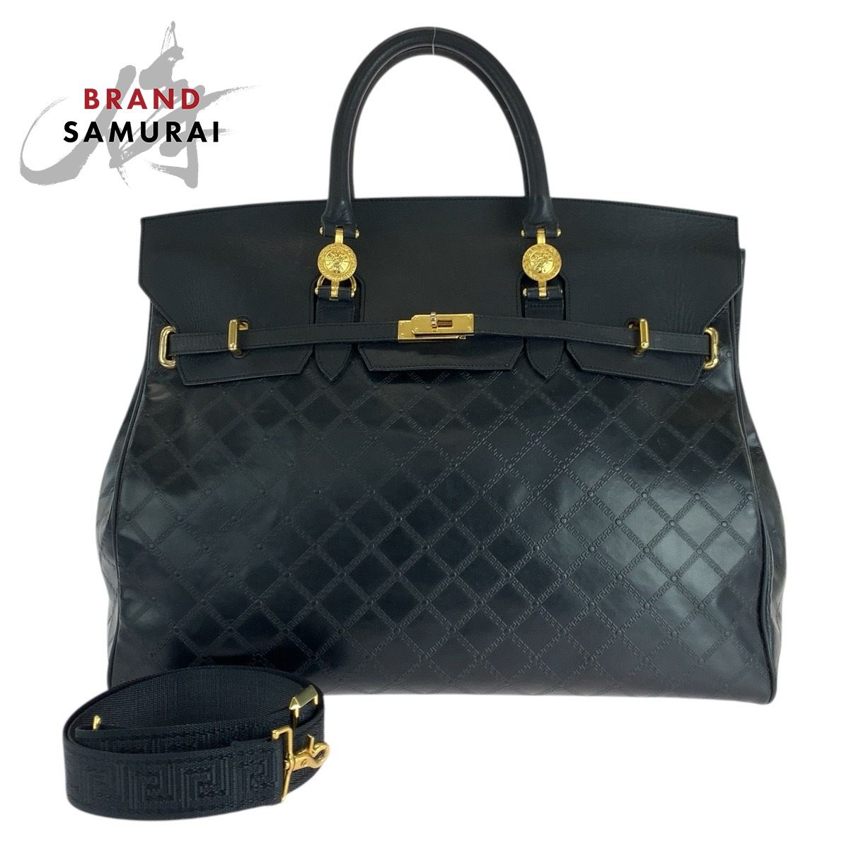 美品 ジャンニヴェルサーチ ボストンバッグ トートバッグ 太陽神 サン