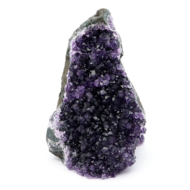 アメジスト クラスター 原石 底切り 1点物 288g ウルグアイ産 Amethyst 紫水晶 天然石 送料無料 母の日 贈り物 ギフト プレゼント