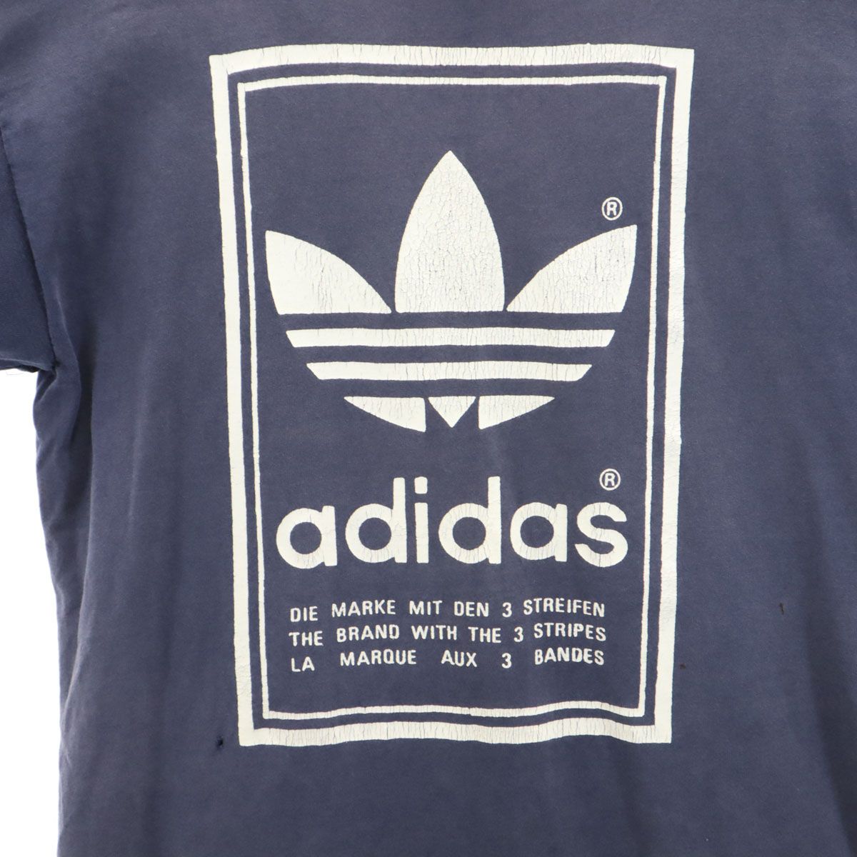 adidas アディダス 90s USA製 オールド トレフォイルロゴ 半袖 Tシャツ 